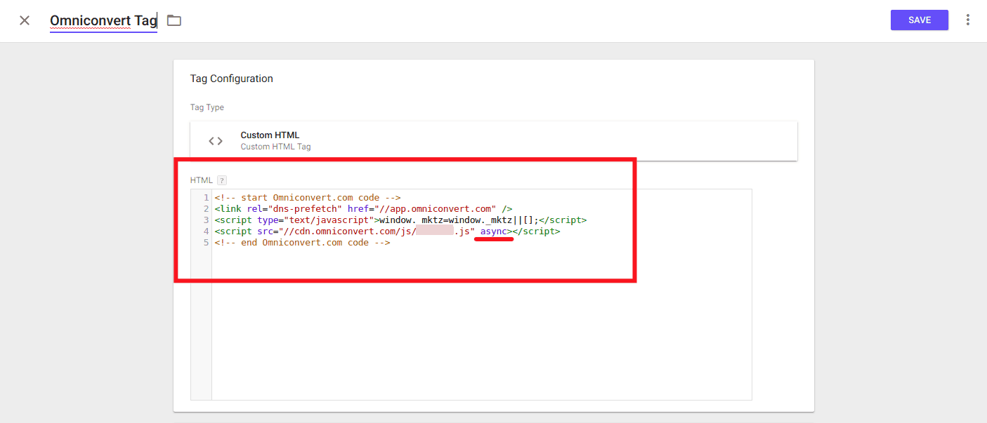 asynchronous omniconvert tracking code